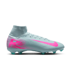 Nike Mercurial Superfly 10 Pro FG High-Top Soccer Cleats-Ocean Cube/Pink Blast