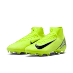 Nike Mercurial Superfly 10 Pro FG High-Top Soccer Cleats-Volt/Black