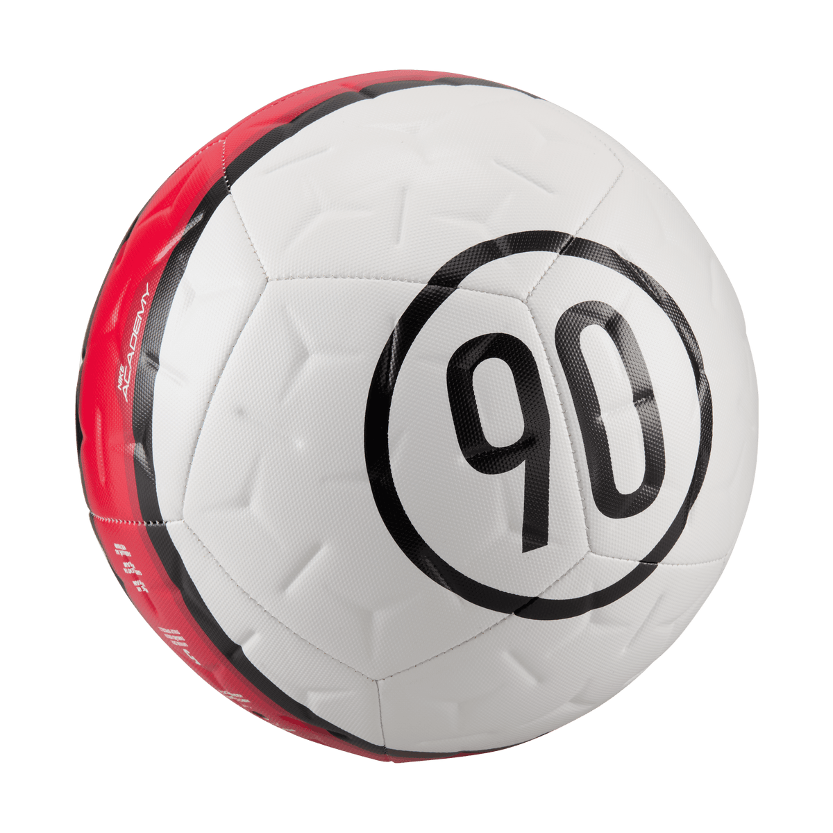 Nike Academy T90 Soccer Ball- White/black/red/black