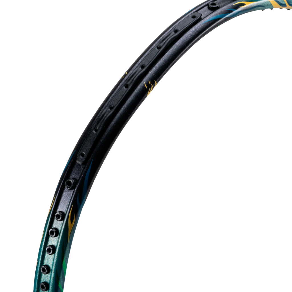 Li-Ning AxForce 100 Badminton Racket Gen II - Thunderstorm Green