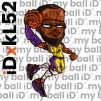 Personalised WILSON - NBA Team Composite La Lakers Basketball