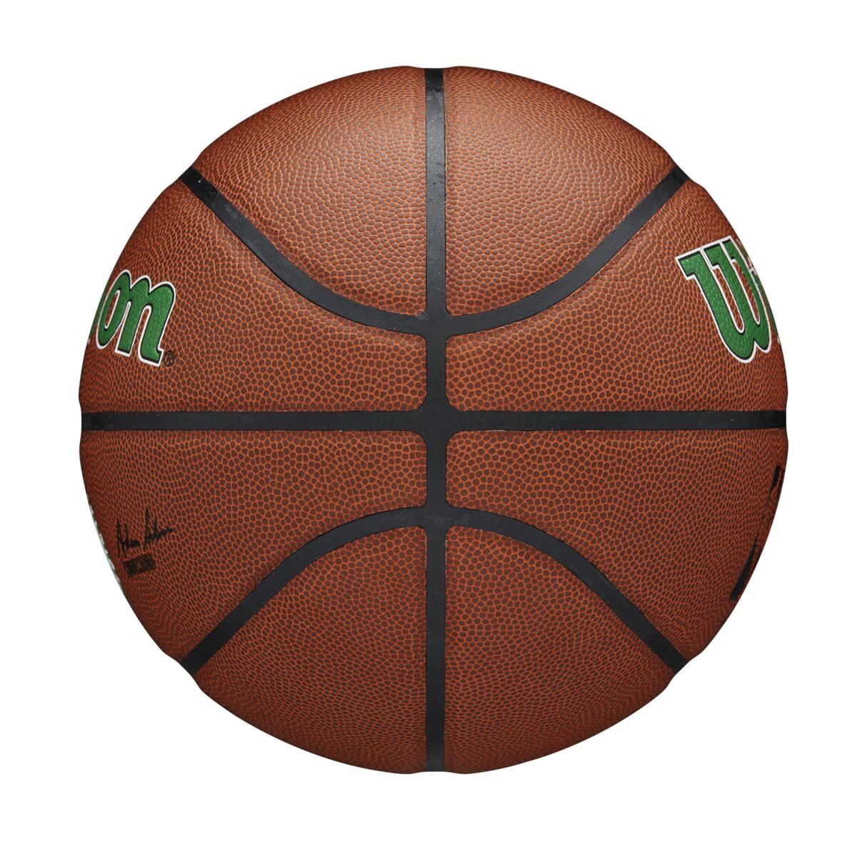 Personalised WILSON - NBA Team Composite Boston Celtics Basketball