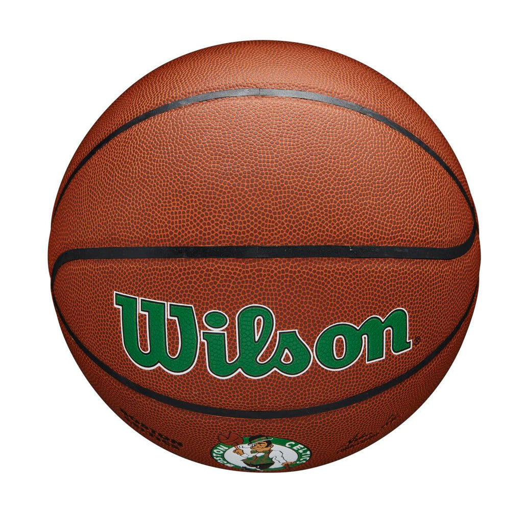 Personalised WILSON - NBA Team Composite Boston Celtics Basketball