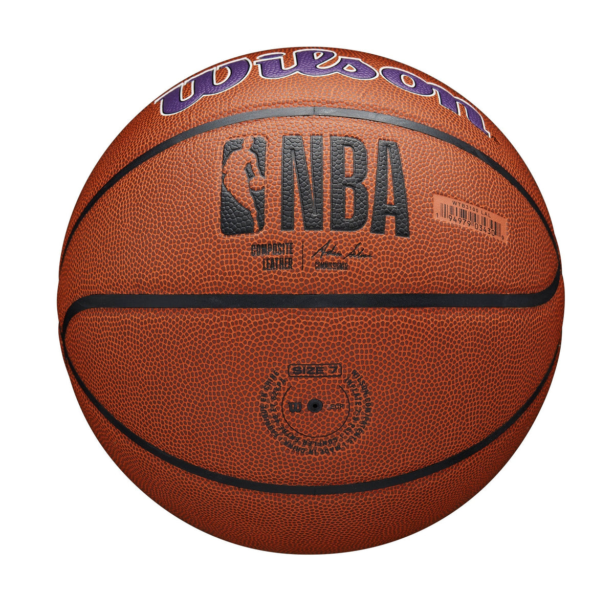 Personalised WILSON - NBA Team Composite La Lakers Basketball