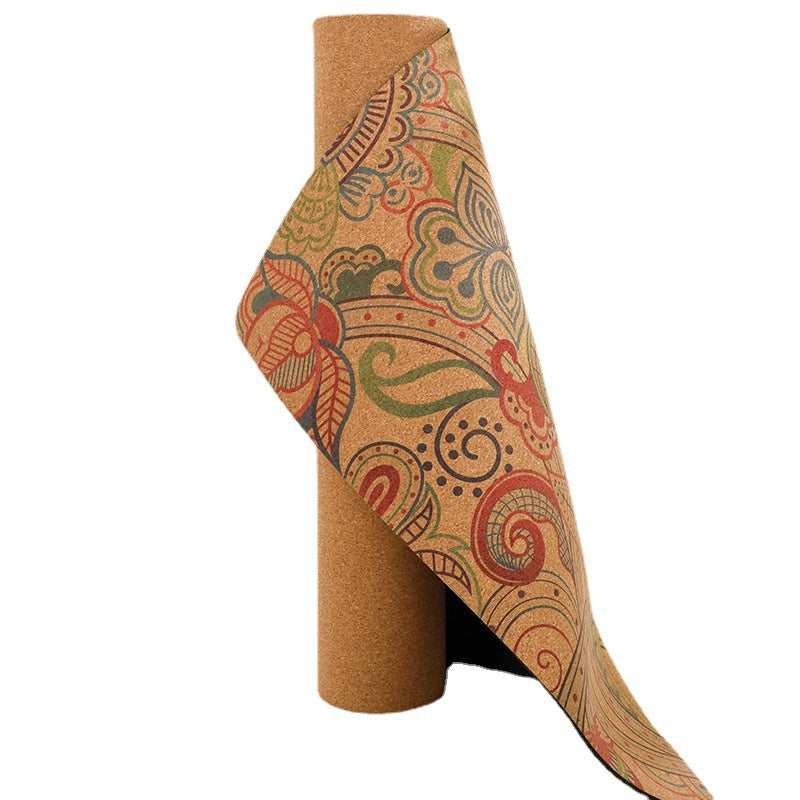 Rubber Yoga Mat Sweat-absorbent Non-slip